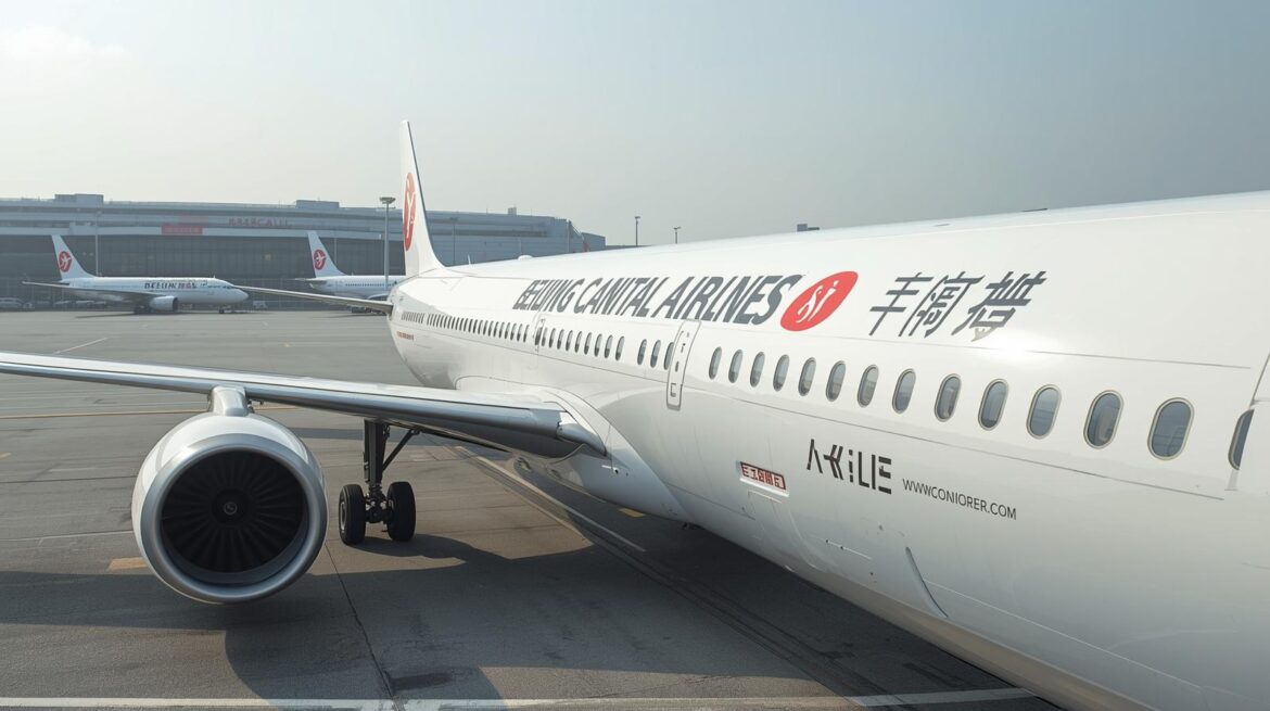 Beijing Capital Airlines is a low-cost Chinese airline
