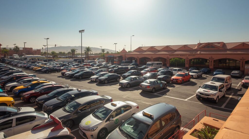 Marrakech Airport Parking rak