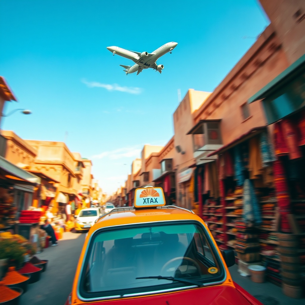 Travelers deciding between Marrakesh Airport vs Casablanca Airport based on proximity to the Medina and international flight connections.