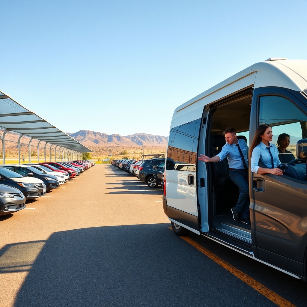 Budget-friendly off-site Marrakesh airport parking facility featuring secure vehicle bays, covered protection, and a frequent shuttle service connecting drivers to the departure gates.